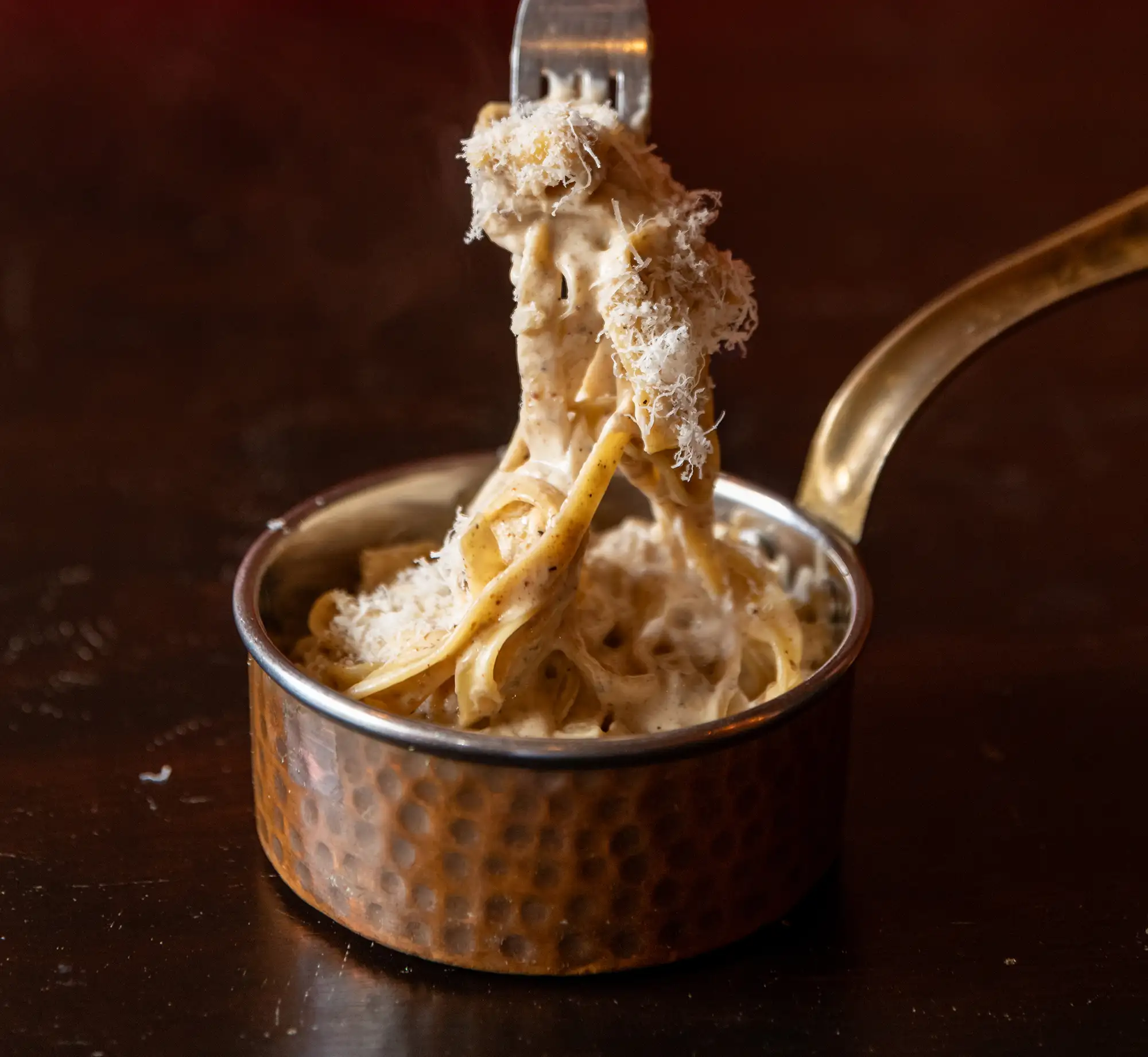 Pâtes à la sauce blanche